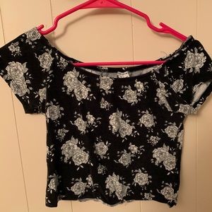 FLORAL CROP TOP
